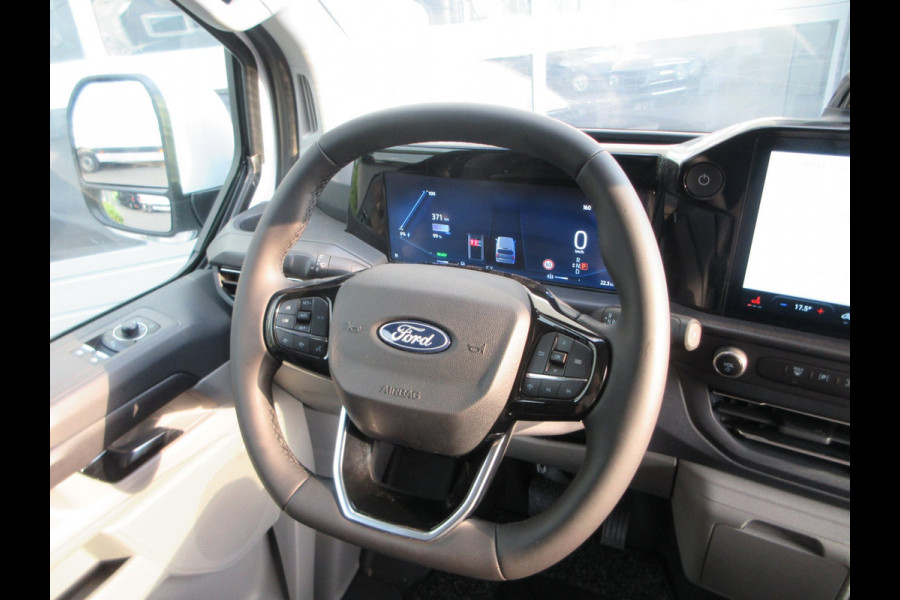 Ford E-Transit Cust. 340 L2, Limited, 71kWh, 218pk, Carplay, Camera, 3-Zits, Stoelverwarming.