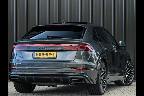 Audi Q8 60 TFSI e quattro Pro Line S Competition | Panoramadak | Stoelmassage + Ventilatie | 360 Camera | B&O | Adaptive Cruise | Luchtvering | Ambiance Interieur | Stoelverwarming V+A | Memory Seat | Trekhaak |