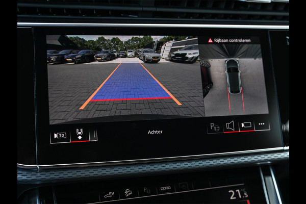 Audi Q8 60 TFSI e quattro Pro Line S Competition | Panoramadak | Stoelmassage + Ventilatie | 360 Camera | B&O | Adaptive Cruise | Luchtvering | Ambiance Interieur | Stoelverwarming V+A | Memory Seat | Trekhaak |