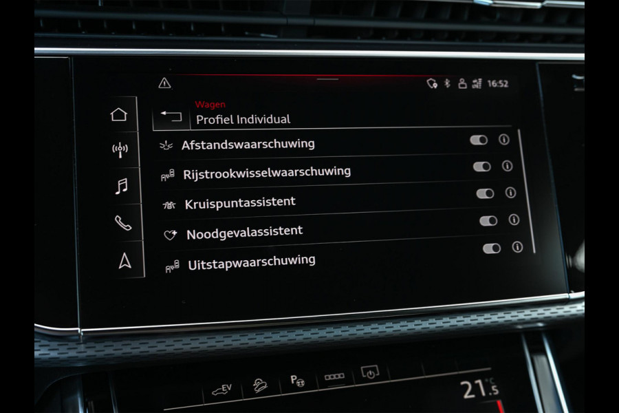 Audi Q8 60 TFSI e quattro Pro Line S Competition | Panoramadak | Stoelmassage + Ventilatie | 360 Camera | B&O | Adaptive Cruise | Luchtvering | Ambiance Interieur | Stoelverwarming V+A | Memory Seat | Trekhaak |