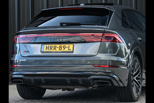 Audi Q8 60 TFSI e quattro Pro Line S Competition | Panoramadak | Stoelmassage + Ventilatie | 360 Camera | B&O | Adaptive Cruise | Luchtvering | Ambiance Interieur | Stoelverwarming V+A | Memory Seat | Trekhaak |