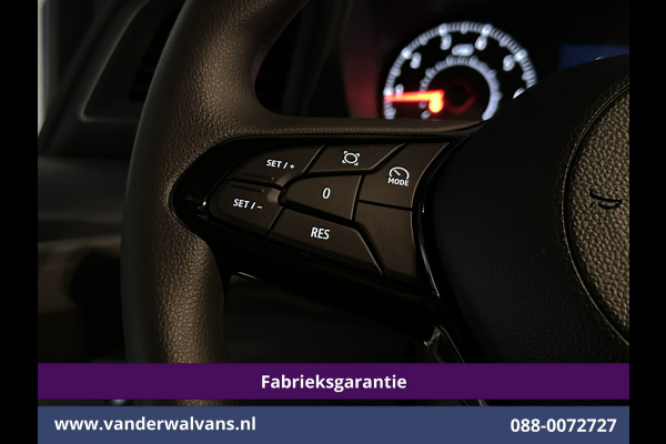 Nissan Interstar 2.3 dCi 131pk L2H2 Fabrieksgarantie Euro6 Airco | LED | Apple Carplay | Cruisecontrol | Android Auto Parkeersensoren, Bijrijdersbank, 2500kg trekvermogen