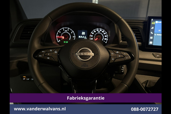Nissan Interstar 2.3 dCi 131pk L2H2 Fabrieksgarantie Euro6 Airco | LED | Apple Carplay | Cruisecontrol | Android Auto Parkeersensoren, Bijrijdersbank, 2500kg trekvermogen