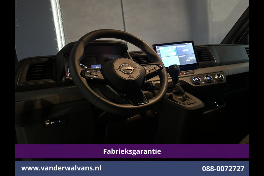 Nissan Interstar 2.3 dCi 131pk L2H2 Fabrieksgarantie Euro6 Airco | LED | Apple Carplay | Cruisecontrol | Android Auto Parkeersensoren, Bijrijdersbank, 2500kg trekvermogen