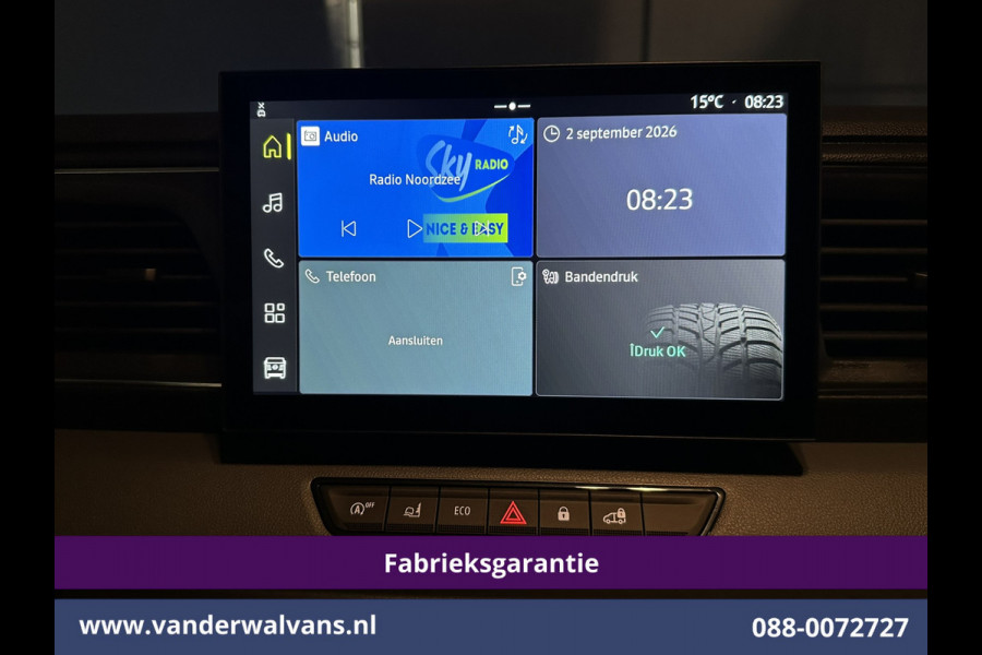 Nissan Interstar 2.3 dCi 131pk L2H2 Fabrieksgarantie Euro6 Airco | LED | Apple Carplay | Cruisecontrol | Android Auto Parkeersensoren, Bijrijdersbank, 2500kg trekvermogen