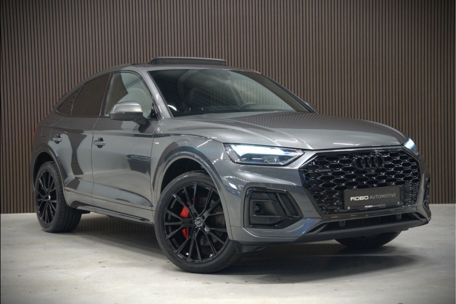 Audi Q5 Sportback 50 TFSI e S edition Competition S-Line | Panoramadak | Stoelverwarming | Camera | Elektrische Stoelen | Keyless | Navigatie | Trekhaak | Cruise Control | Ambiance Verlichting | Parkeersensoren