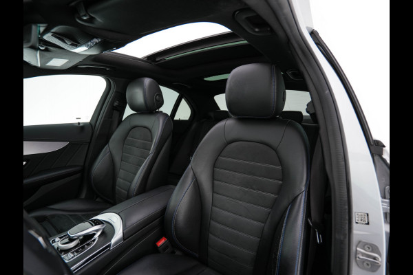 Mercedes-Benz C-Klasse 300 e Business Solution AMG Limited Night-Pack (Plug-in) {SoH-94%} (INCL-BTW) Aut. *PANO | LEATHER-MICROFIBRE | MULTIBEAM-LED | TOPVIEW | DIGI-COCKPIT | BLINDSPOT | HEATED-SPORTSEATS | SHIFTPADDLES | NAVI-FULLAMP | PRIVACY-GLASS | PDC | CRUISE | TOWBAR | 18"