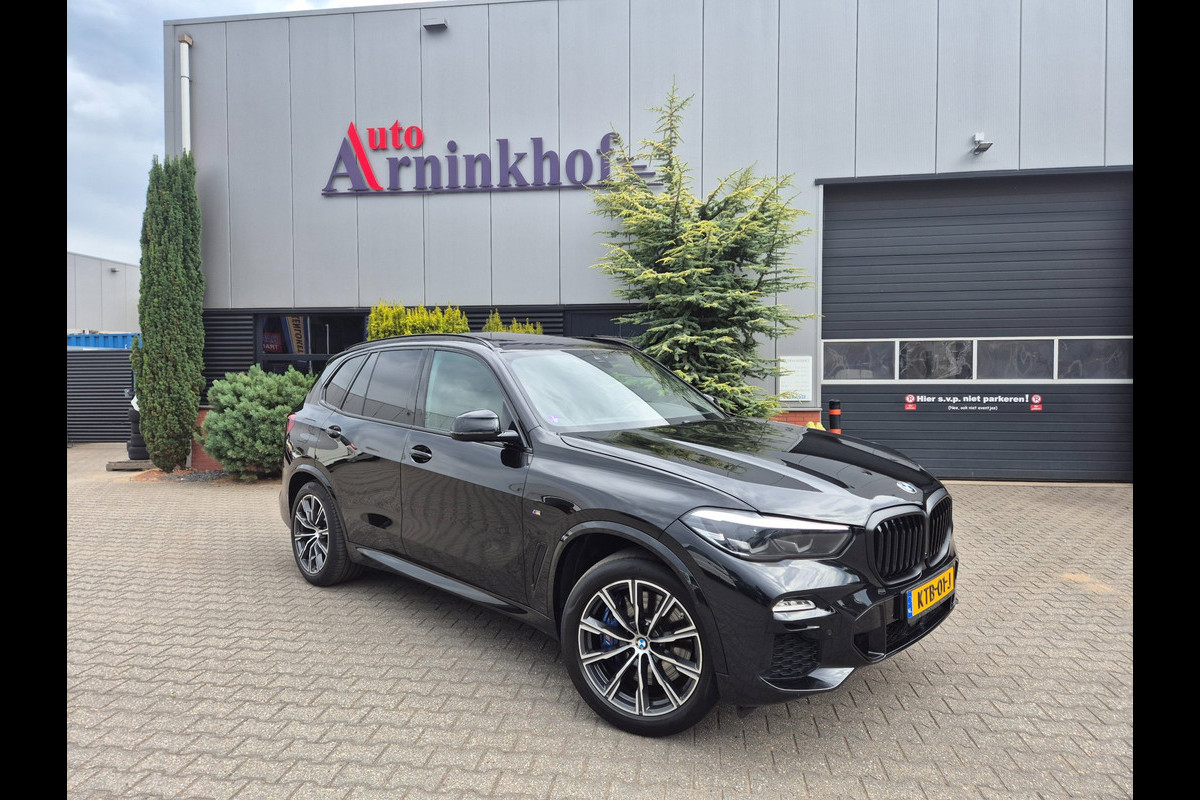BMW X5 XDrive45e M-Sport, Pano. el. achterklep, camera, el. trekhaak