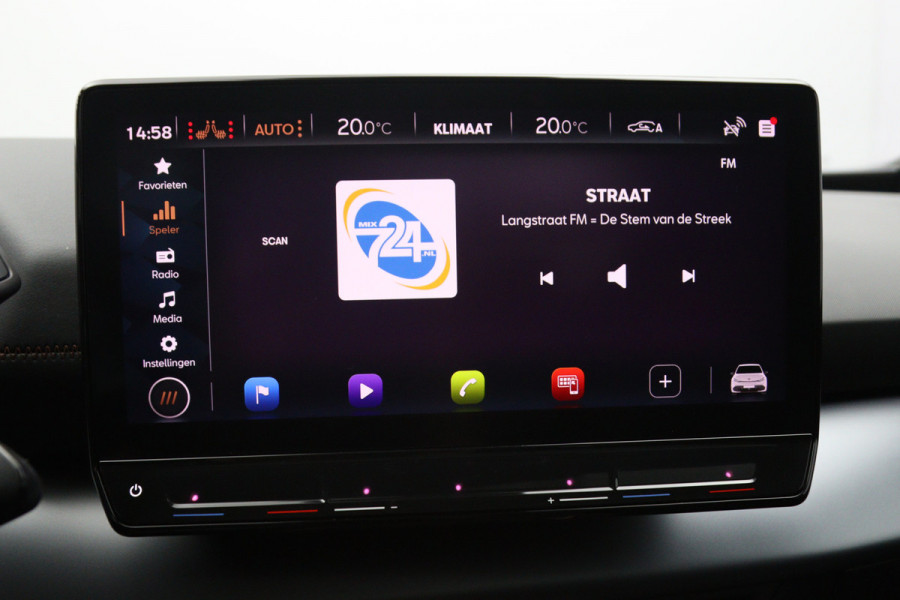 CUPRA Born 204 PK Adrenaline One 62 kWh, SOH 93 %, Panoramadak, Stoelverwarming, Carplay, Adap. Cruise Control