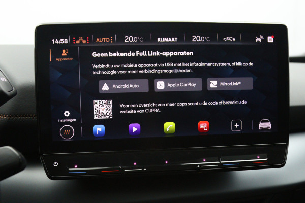 CUPRA Born 204 PK Adrenaline One 62 kWh, SOH 93 %, Panoramadak, Stoelverwarming, Carplay, Adap. Cruise Control