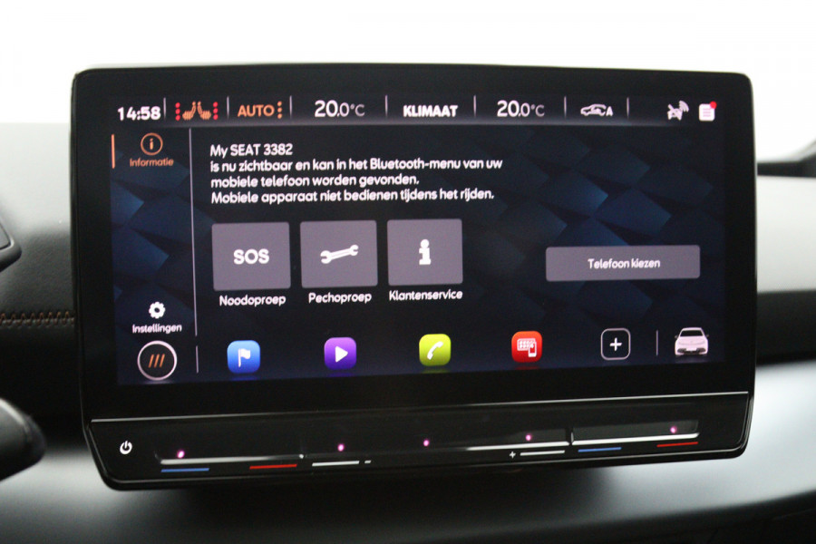 CUPRA Born 204 PK Adrenaline One 62 kWh, SOH 93 %, Panoramadak, Stoelverwarming, Carplay, Adap. Cruise Control