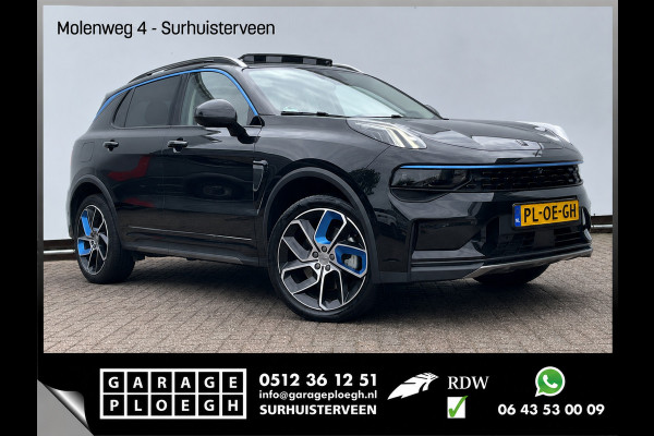 Lynk & Co 01 1.5 PHEV 262PK Adapt.Cruise 360° Cam Carplay Black Plug-in Stoelverw Vol opties!
