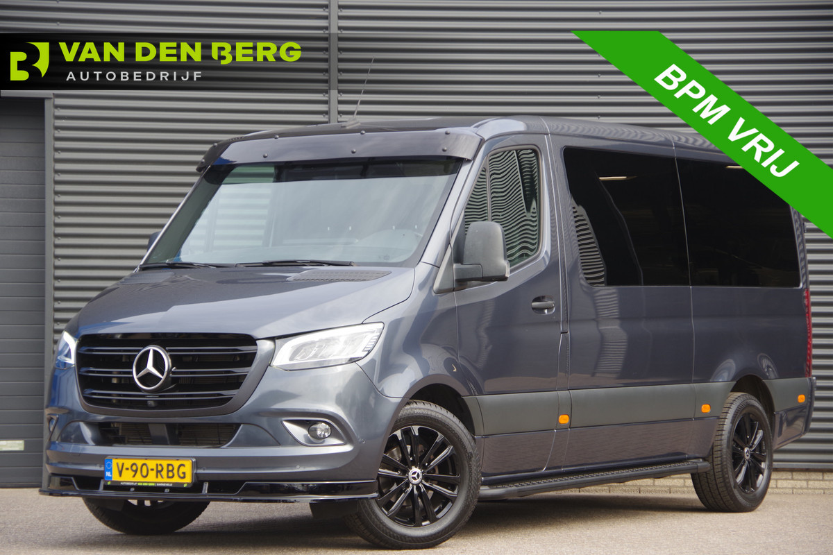 Mercedes-Benz Sprinter 319 3.0 CDI V6 L2H1 3-ZITS, AUT. LED, LEDER, 360 CAMERA, ADAPT. CRUISE, STOELVERWARMING, 10'' MBUX, STANDKACHEL, CLIMA, TREKHAAK
