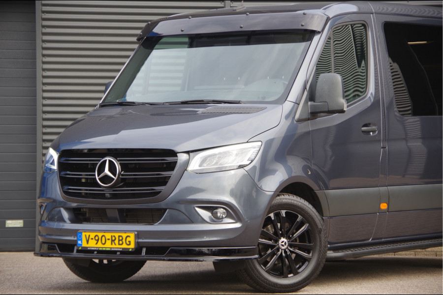 Mercedes-Benz Sprinter 319 3.0 CDI V6 L2H1 3-ZITS, AUT. LED, LEDER, 360 CAMERA, ADAPT. CRUISE, STOELVERWARMING, 10'' MBUX, STANDKACHEL, CLIMA, TREKHAAK