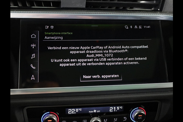 Audi Q3 45 TFSI e S edition 245pk | Panoramdak | Dode hoek detectie | Parkeercamera | Elektrisch bedienbare achterklep | S-line interieur