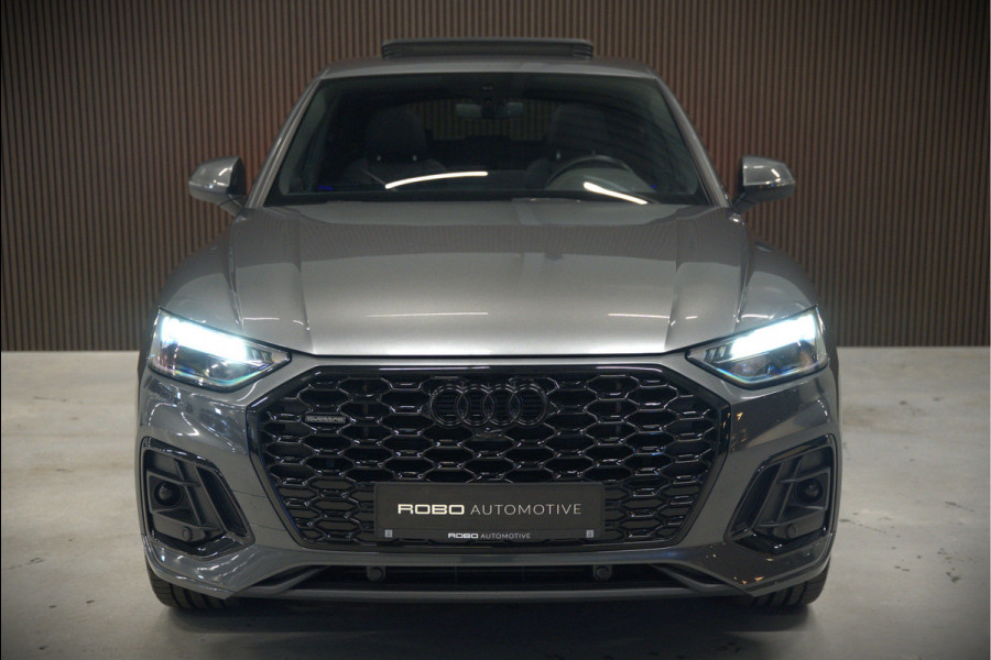 Audi Q5 Sportback 50 TFSI e S edition Competition S-Line | Panoramadak | Stoelverwarming | Camera | Elektrische Stoelen | Keyless | Navigatie | Trekhaak | Cruise Control | Ambiance Verlichting | Parkeersensoren