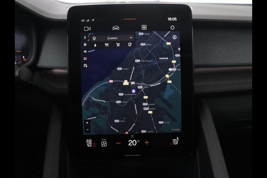 Polestar 2 Long Range Dual Motor Launch Edition 78kWh | SOH 91,6% | Panoramadak | Memory | Adaptive cruise | Stuur/stoel verwarming | Trekhaak |  360 camera | Park assist | Harman/ Kardon | Carplay