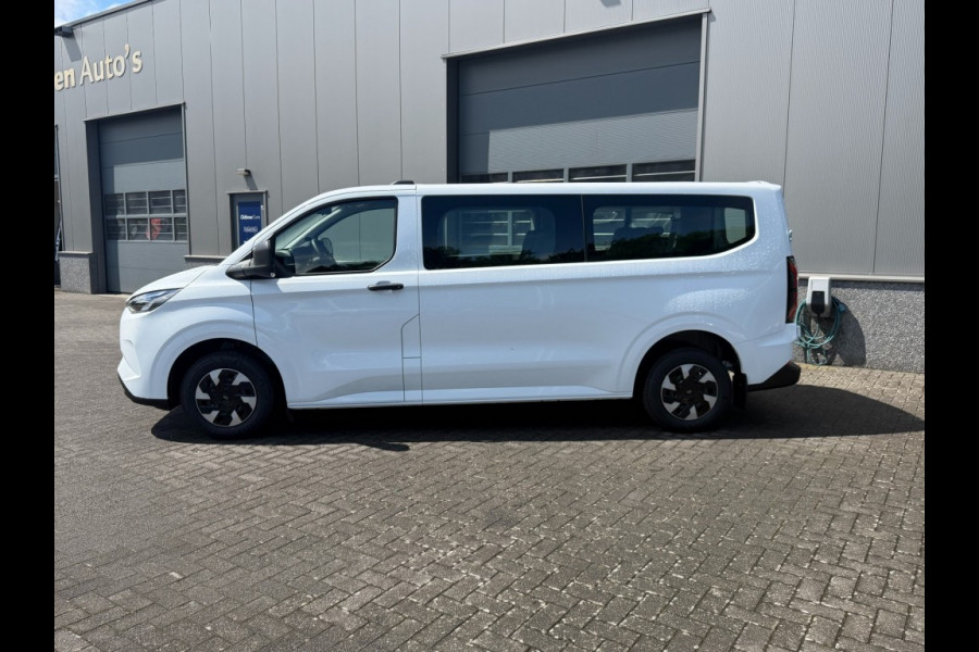 Ford Transit Custom Kombi 9 pers. Vol. elektr. 71 kWh . 340 L2H1 100kW Trend Climate Controle tweede zitrij All Season banden Copy