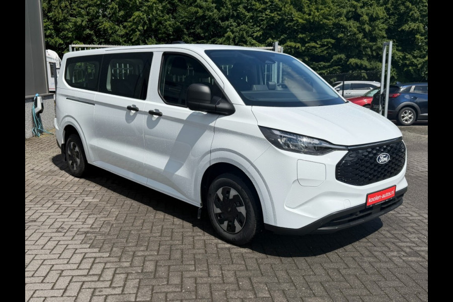 Ford Transit Custom Kombi 9 pers. Vol. elektr. 71 kWh . 340 L2H1 100kW Trend Climate Controle tweede zitrij All Season banden Copy