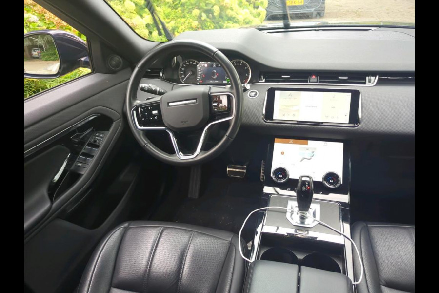 Land Rover Range Rover Evoque 1.5 P300e AWD R-Dynamic SE | Stoelverwarming | Camera | Apple Carplay | Navigatie | Keyless | Dodehoekdetectie | Ambiance Verlichting | Trekhaak | Parkeersensoren | LED |