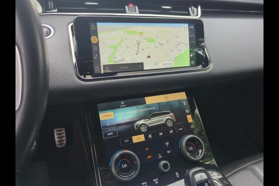 Land Rover Range Rover Evoque 1.5 P300e AWD R-Dynamic SE | Stoelverwarming | Camera | Apple Carplay | Navigatie | Keyless | Dodehoekdetectie | Ambiance Verlichting | Trekhaak | Parkeersensoren | LED |