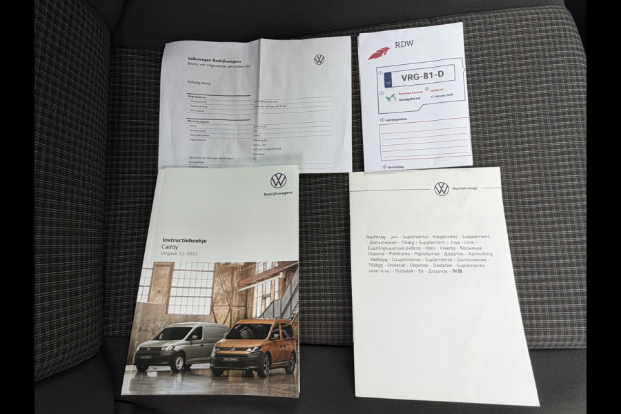 Volkswagen Caddy Cargo 1.5 TSI EURO 6 Comfort CarPlay/Cruise Control/Parkeersensoren
