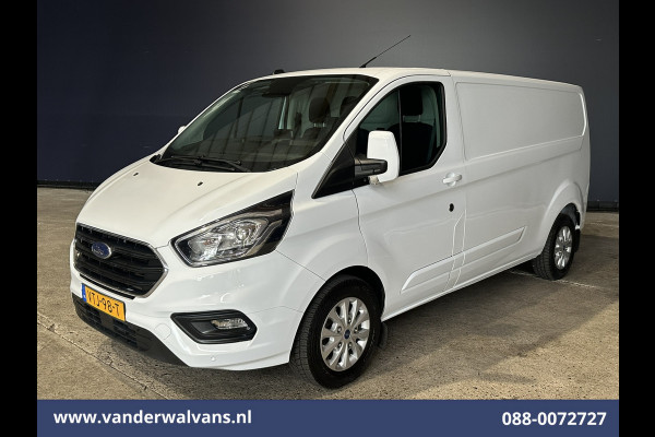 Ford Transit Custom 2.0 TDCI 130pk L2H1 Euro6 Airco | Navigatie | Apple Carplay | LED | Cruisecontrol | 2800kg Trekhaak Android Auto, Verwarmde voorruit, Stoelverwarming, Parkeersensoren, Bijrijdersbank