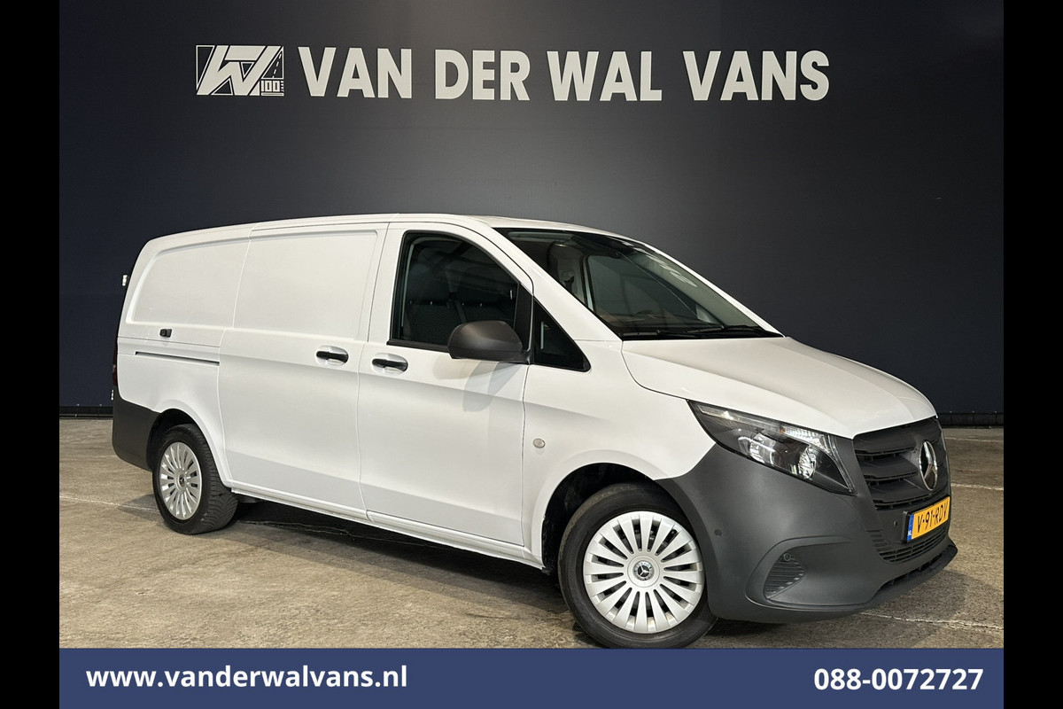 Mercedes-Benz Vito 116 CDI 164pk L2H1 2025 Model Euro6 Airco | Camera | XXL MBUX | Navigatie | Adaptieve Cruisecontrol | Stoelverwarming Parkeersensoren, Bijrijdersbank