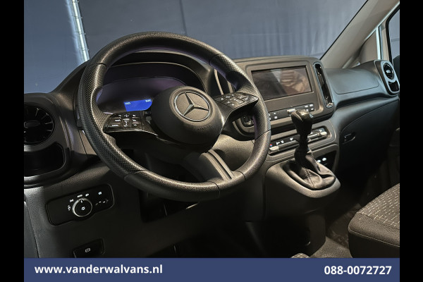 Mercedes-Benz Vito 116 CDI 164pk L2H1 2025 Model Euro6 Airco | Camera | XXL MBUX | Navigatie | Cruisecontrol | Stoelverwarming Parkeersensoren, Bijrijdersbank