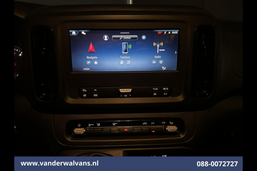 Mercedes-Benz Vito 116 CDI 164pk L2H1 2025 Model Euro6 Airco | Camera | XXL MBUX | Navigatie | Cruisecontrol | Stoelverwarming Parkeersensoren, Bijrijdersbank