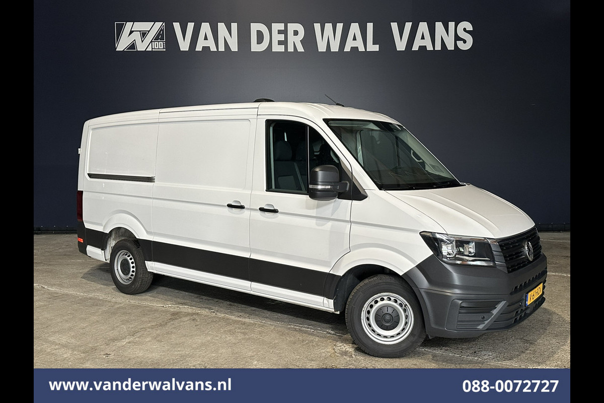 Volkswagen Crafter 2.0 TDI 141pk L3H2 L2H1 Euro6 Airco | Camera | Apple Carplay | Android Auto Parkeersensoren, Bijrijdersbank, 3000kg trekvermogen
