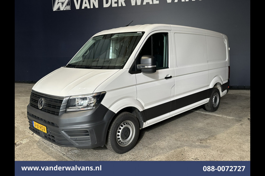 Volkswagen Crafter 2.0 TDI 141pk L3H2 L2H1 Euro6 Airco | Camera | Apple Carplay | Android Auto Parkeersensoren, Bijrijdersbank, 3000kg trekvermogen
