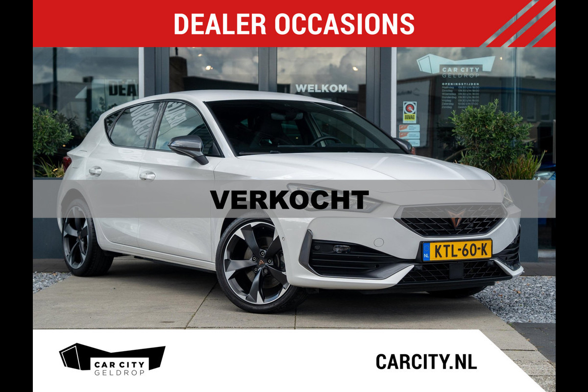 CUPRA Leon 1.4 TSI eHybrid 204pk PHEV Adrenaline | Full Link | Camera | Adaptive Cruise