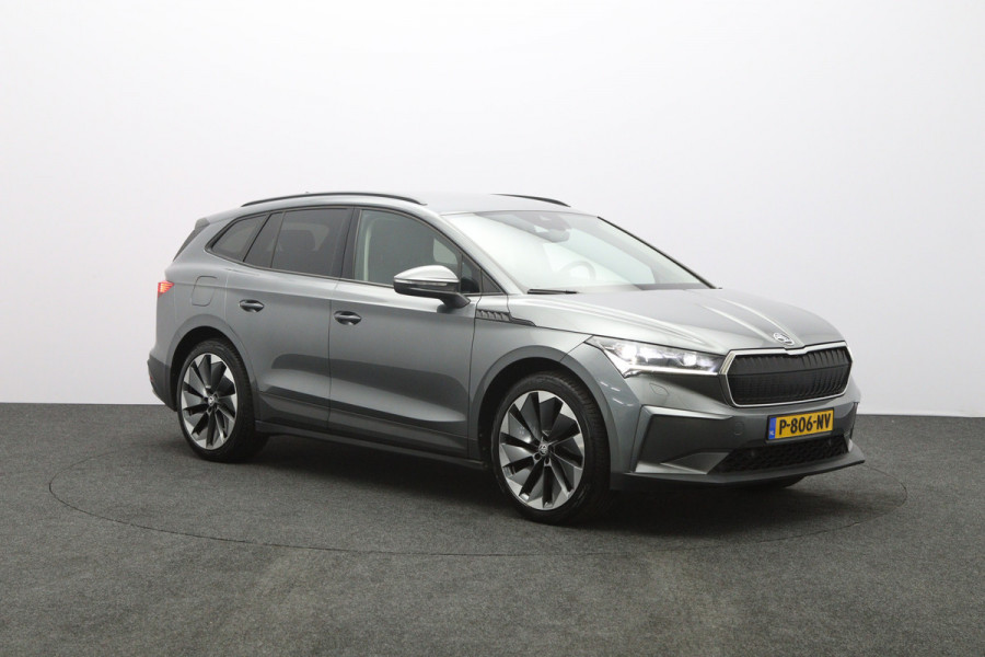 Škoda ENYAQ iV 60 180 PK, Leder, 91 % SOH, Adap. Cruise Control, Stoelverwarming, Stuurverwarming