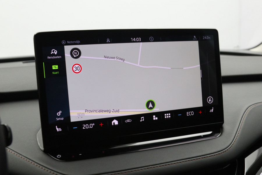 Škoda ENYAQ iV 60 180 PK, Leder, 91 % SOH, Adap. Cruise Control, Stoelverwarming, Stuurverwarming