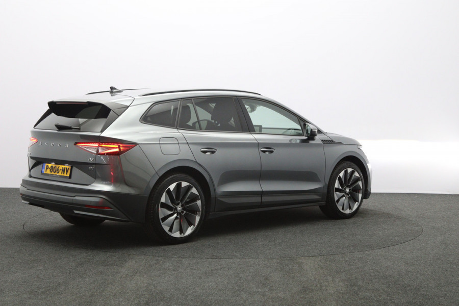 Škoda ENYAQ iV 60 180 PK, Leder, 91 % SOH, Adap. Cruise Control, Stoelverwarming, Stuurverwarming