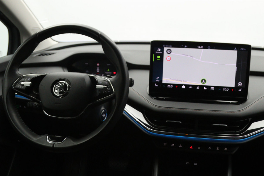 Škoda ENYAQ iV 60 180 PK, Leder, 91 % SOH, Adap. Cruise Control, Stoelverwarming, Stuurverwarming