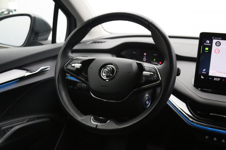 Škoda ENYAQ iV 60 180 PK, Leder, 91 % SOH, Adap. Cruise Control, Stoelverwarming, Stuurverwarming