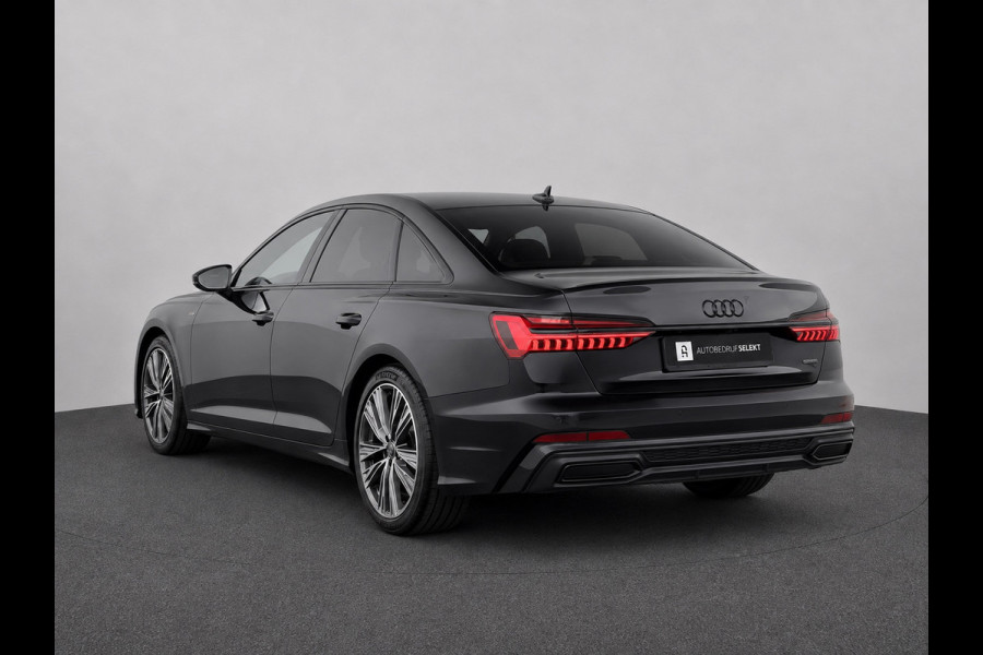 Audi A6 Limousine 55 TFSI e quattro | RS stoelen | Trekhaak | Matrix | 360 | Sfeerverlichting | 20 inch | Carplay | Magnetic Ride