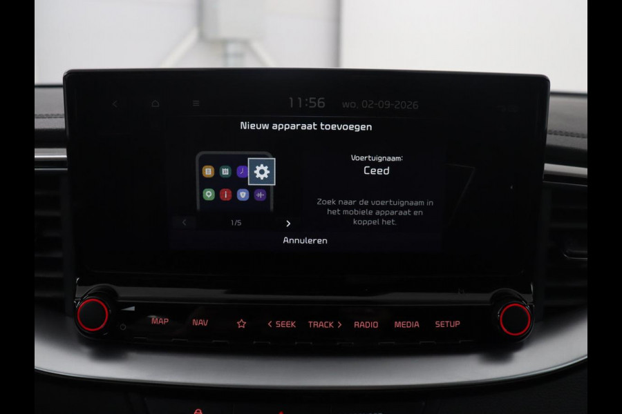 Kia ProCeed 1.4 T-GDI GT-Line | Leder/alcantara | Stuur/stoel verwarming | Climate control | Camera | Virtual Dash. | Carplay | Full LED | Park assist |