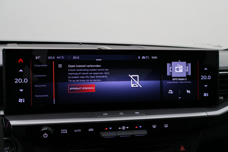 Opel Grandland 1.2 Turbo Hybrid Edition Virtual Cockpit, Keyless, ACC, Apple Carplay, Dodehoeksensor, PDC, 19"