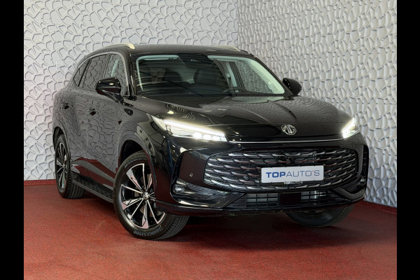 MG MG HS PHEV 1.5 TGDI LUXURY PHEV PLUG-IN HYBRIDE | LEER | 272PK NIEUWE AUTO | >1.000 KM TOTAAL BEREIK | 360° CAMERA | ELEKTRISCHE ACHTERKLEP