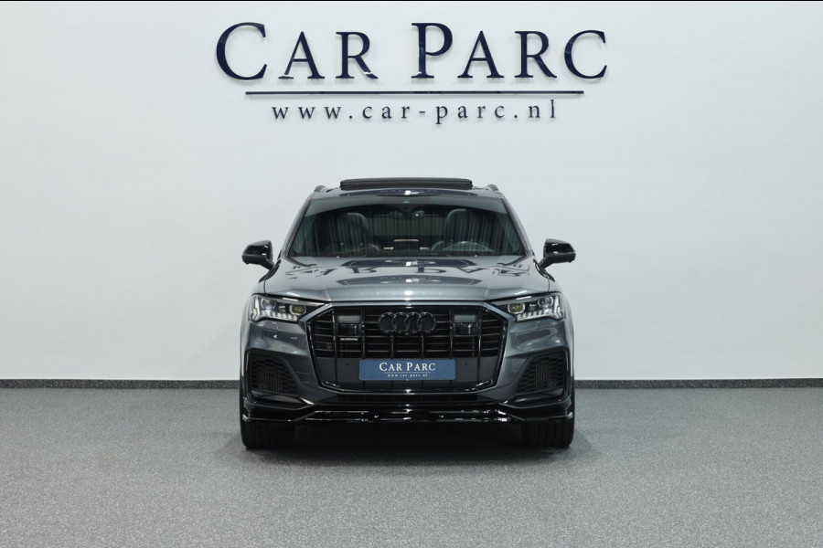 Audi Q7 55 TFSI e quattro 381+PK 3x S-line BTW/MAXTON/B&O/SFEER/PANO/LUCHT/ALCANTARA+S.VERWARMING+MEMORY/22"/ACC/12 MND GARANTIE