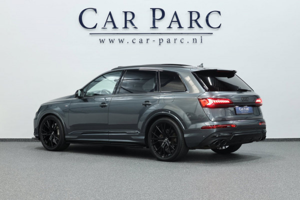 Audi Q7 55 TFSI e quattro 381+PK 3x S-line BTW/MAXTON/B&O/SFEER/PANO/LUCHT/ALCANTARA+S.VERWARMING+MEMORY/22"/ACC/12 MND GARANTIE