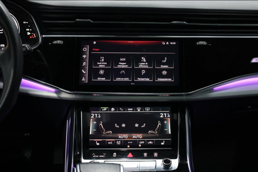 Audi Q7 55 TFSI e quattro 381+PK 3x S-line BTW/MAXTON/B&O/SFEER/PANO/LUCHT/ALCANTARA+S.VERWARMING+MEMORY/22"/ACC/12 MND GARANTIE