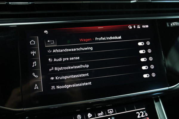 Audi Q7 55 TFSI e quattro 381+PK 3x S-line BTW/MAXTON/B&O/SFEER/PANO/LUCHT/ALCANTARA+S.VERWARMING+MEMORY/22"/ACC/12 MND GARANTIE