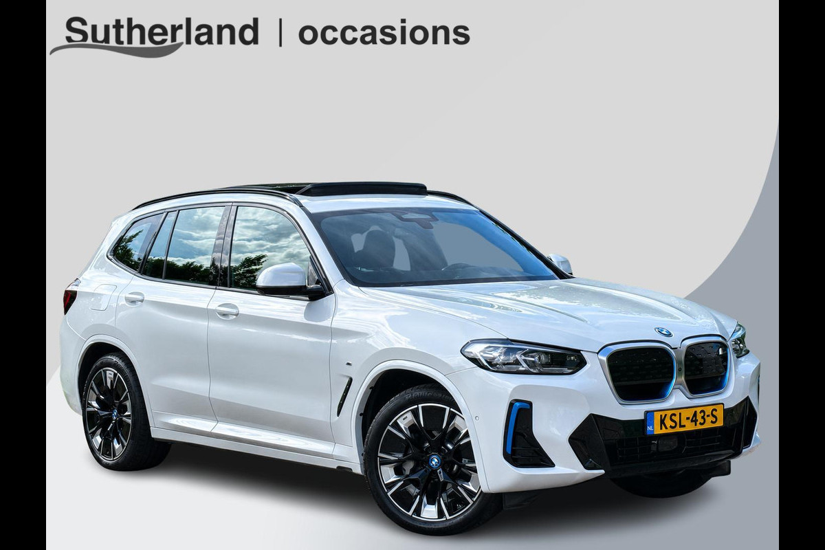 BMW iX3 High Executive 80 kWh 285 PK | M Pakket | Panoramadak | 360 graden camera | Sportstoelen | Harman/kardon | Keyless entry | Elektrische achterklep | Stoelverwarming | Head Up Display