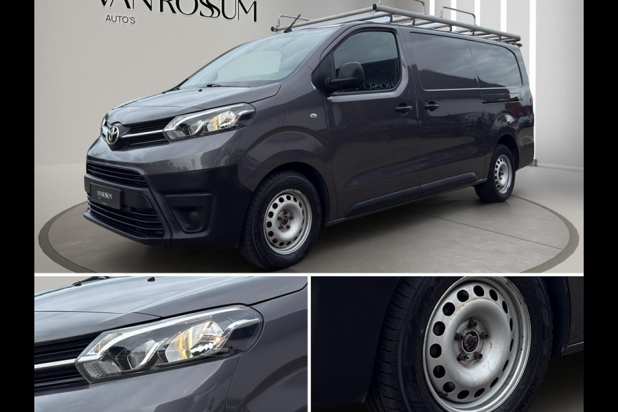 Toyota ProAce Worker 2.0 D-4D Cool Comfort Long 3-zits | L+R Schuifdeur | Airco | Parksensors | Cruise |