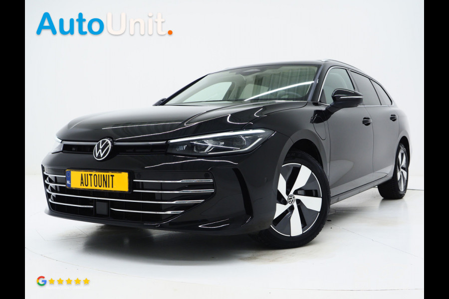 Volkswagen Passat Variant 1.5 eHybrid Elegance 204PK | 5 Jaar Garantie | Panoramadak | Leder/Alcantara | Massage | Trekhaak | HUD | Keyless | Sfeerlicht