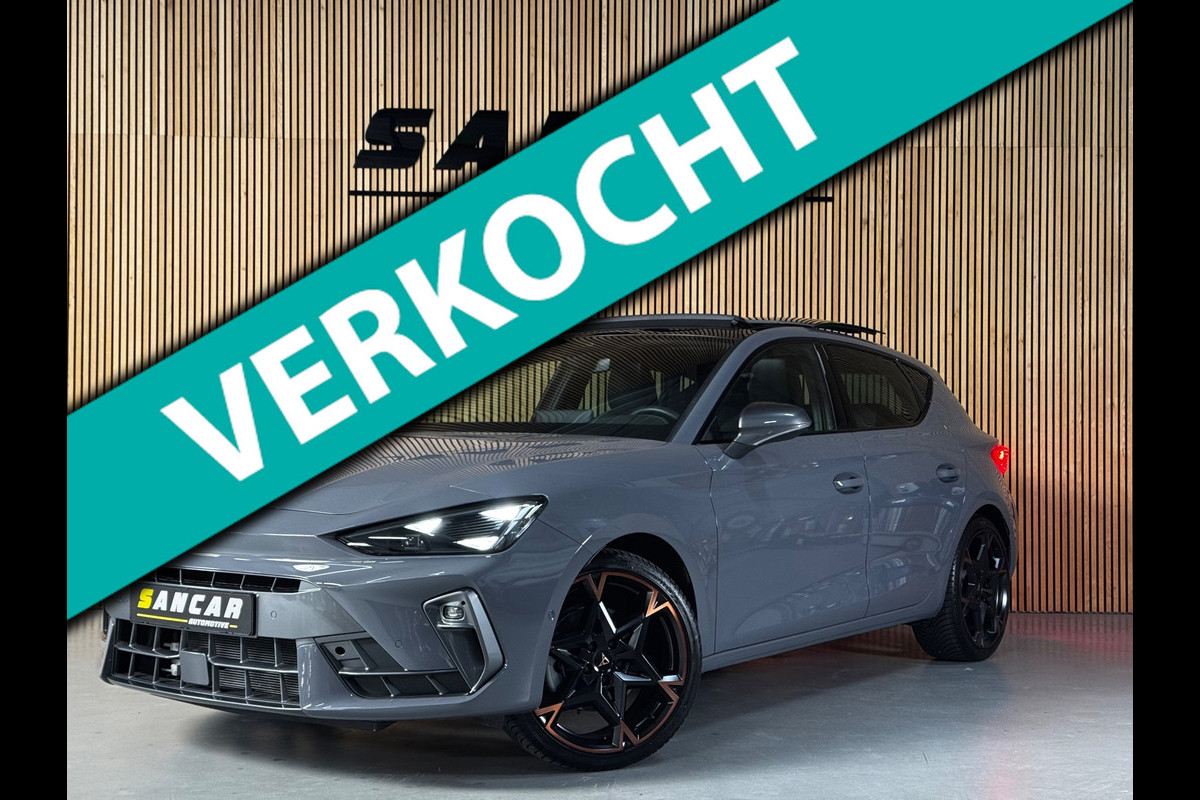 CUPRA Leon 1.5 eTSI VZ Performance PANO|TREKHAAK|SENNHEISER|AMBIENT|ACC|19 INCH
